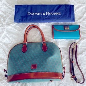 Dooney & Bourke Purse & Matching Wallet
